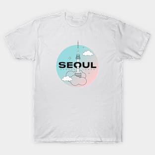 seoul sky namsan T-Shirt